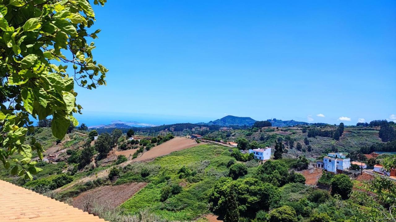 Casa Rural Con Piscina Privada El Roble Moya  Exteriör bild