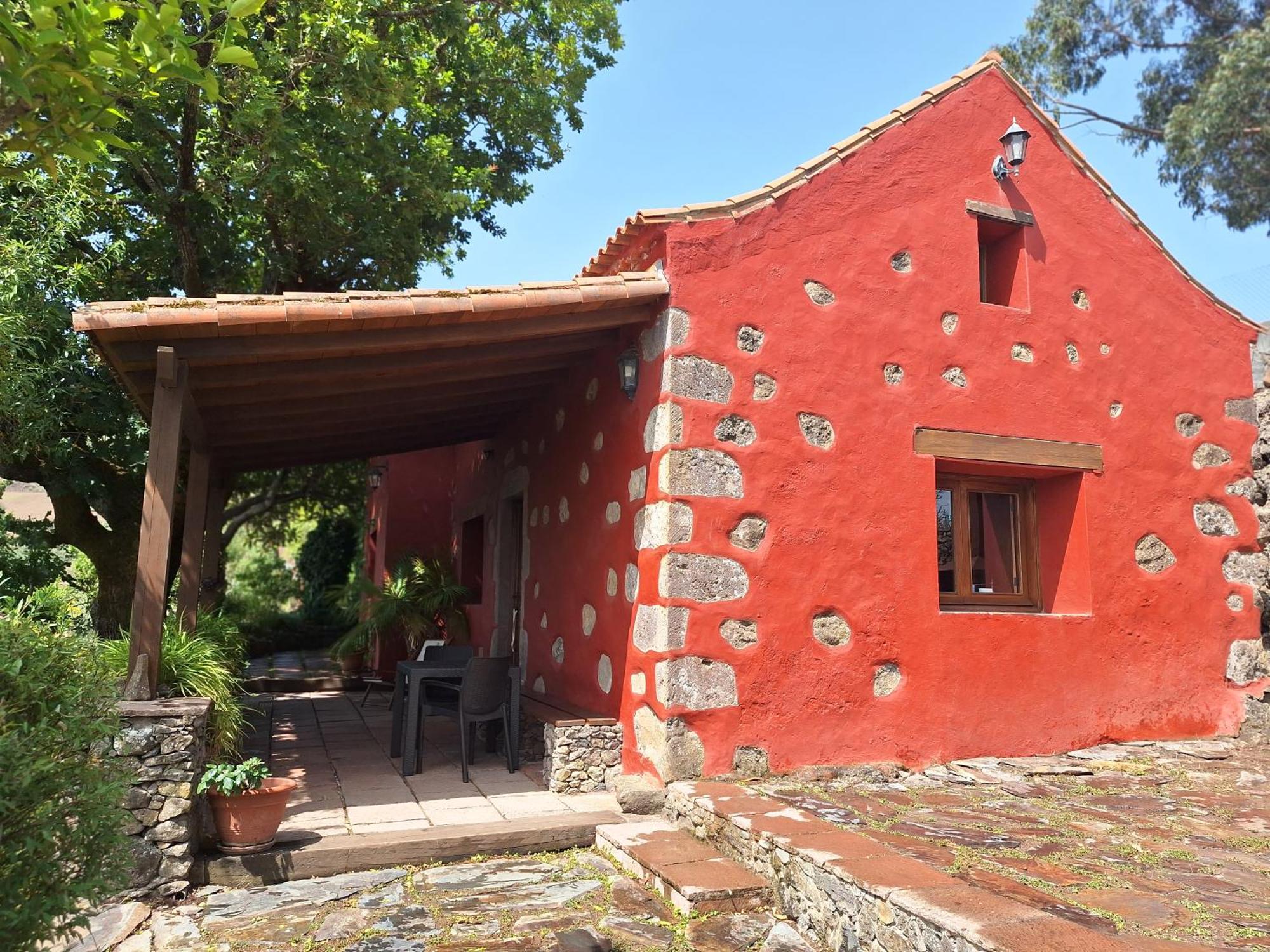 Casa Rural Con Piscina Privada El Roble Moya  Exteriör bild